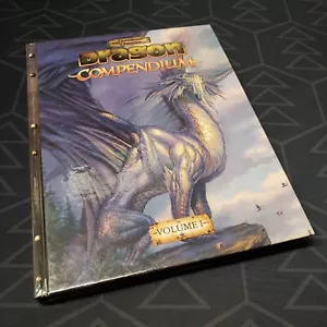 Dragon Compendium: Volume 1 (Hardcover RPG Book, 2005) Paizo 3.5e OGL d20 RARE - Picture 1 of 1