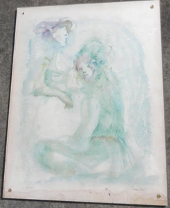 Lápiz Leonor Fini 1907-1996 firmado edición limitada. litografía surrealista italiana - Imagen 1 de 14