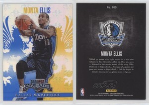 2013-14 Panini Crusade Crusade Blue Monta Ellis #100