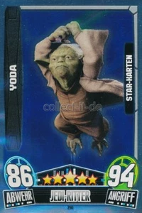 Force Attax Movie Cards 3 214 - YODA - Jedi-Ritter - Die Republik - Star-Karte - Picture 1 of 1