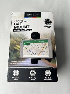 BYTECH UNIVERSAL WINDSHIELD CAR MOUNT - NEW (36a) - Image 1 of 3