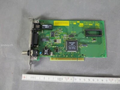 3com PCI 3c900b-cmb Etherlink XL - Rj45 - Aui- BNC Karte - Bild 1 von 4