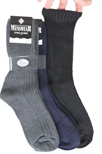 warme dicke Wollsocken ohne Gummi Norwegersocken - Bild 1 von 1