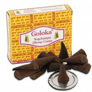 Encens Nag Champa Goloka en cônes - Détente et relaxation 100% Produit naturel