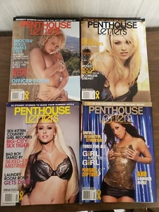 Penthouse Letters Magazine 4 issues Adults Only 2007 - Foto 1 di 1