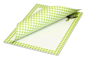 Schreibblock Maiglöckchen, Briefblock, Notizblock, DIN A4, 50 Blatt I karo, grün - Bild 1 von 2