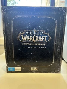 World Of Warcraft Battle For Azeroth Collectors Edition Windows Mac PC Game Key - Picture 1 of 8
