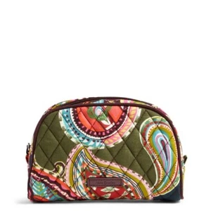 Vera Bradley Small Zip Cometic Bag Heirloom Paisley 15723-H95 NEW - Picture 1 of 2