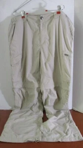 PANTALONES COLOMBIA Tostados NYLON CREMALLERA PIERNAS SENDERISMO PESCA OMNI SOMBRA ~ Para hombres 36x32 - Imagen 1 de 8