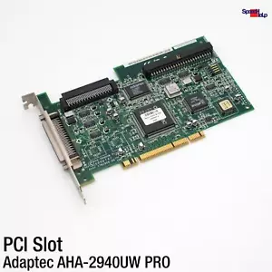 Adaptec AHA-2940U2W PRO Ultra Wide SCSI PCI Controller Adapter ULTRA2 50-68-PIN - Picture 1 of 4