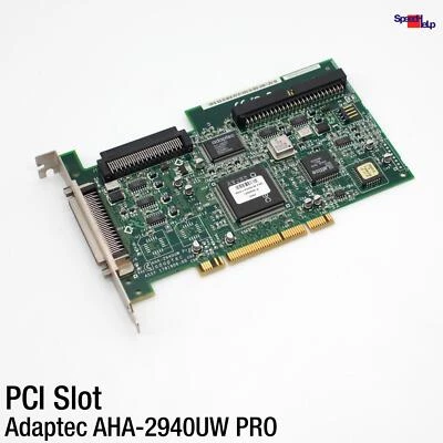 Adaptec AHA-2940U2W Pro Ultra Wide SCSI PCI Controller Adapter Ultra2 50-68-Pin - Image 1 of 4