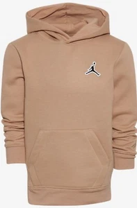Jordan Essentials Pullover Hoodie Hemp Beige Boys' Grade School Small Size 5 - Picture 1 of 3