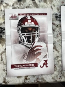 2023 Bowman U Alabama Crimson Tide Football Karte Yhonzae Pierre #54 - Bild 1 von 1