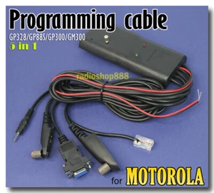 5in 1 Interface Program Cable Motorola GP300 GP68 GM300 (6-023B) - Bild 1 von 1