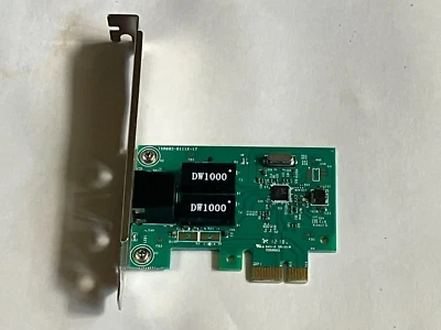 Realtek rtl8111f PCIe gigabit network card 10/100/1000 full height - Image 1 of 3