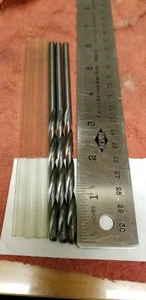 #8 punte da trapano in metallo duro massiccio Amamco diametro USA MADE (3), extra lunghe - 6" (5 mm) - Foto 1 di 8
