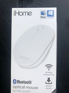 iHome WIRELESS OPTICAL MOUSE for MAC & PC USB-C USB-A Macbooks OS Windows Laptop - Picture 1 of 3