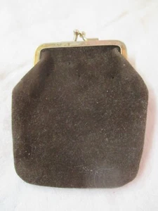 Antique leather Snap close Coin Purse - Picture 1 of 5