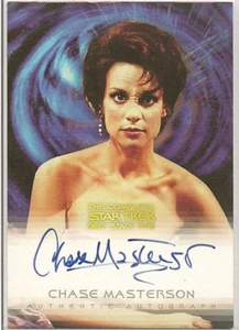 Komplette Deep Space Nine DS9 Autogrammkarte A12 Chase Masterson Leeta - Bild 1 von 1