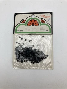 BASTELBEDARF NUMMER 3 mm schwarz Perlen 225 Stück - Bild 1 von 2