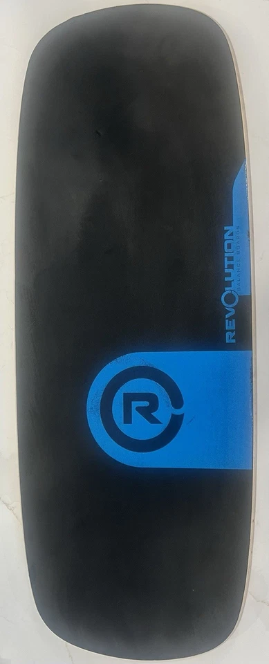 革命平衡板体育训练器黑色和蓝色板仅美国制造无卷 — 第 1/4 张图片