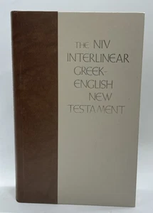 NIV Interlinear Greek-English New Testament The Nestle Greek Text Rev A Marshall - Picture 1 of 11