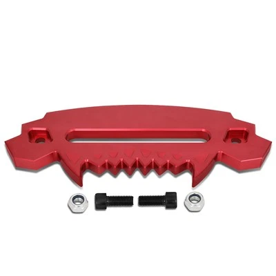 Cuerda de cabrestante sintético Hawse Fairlead Fit de aluminio de 10"/guía de cable 4x4 rojo Foto 1 de 4