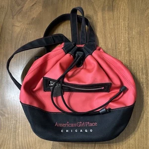American Girl Chicago Small Kids Backpack Red Black Adjustable Straps - Picture 1 of 8