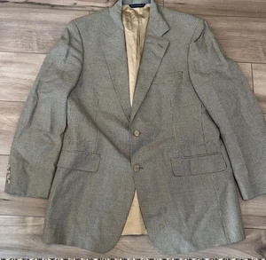 Brooks Brothers Seide/Wolle Hahnentritt Blazer passt wie Medium/Large klassisch - Bild 1 von 8