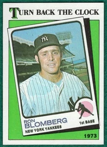 Ron Blomberg - 1988 Topps #663 - Carta Baseball Yankees Turn Back The Clock - Foto 1 di 2