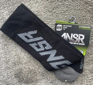 NEW ANSR PREMIUM MX ENDURO QUAD MTB MOTO KNEE LENGTH SOCKS  ADULT  S / M   5.5-8 - Picture 1 of 2