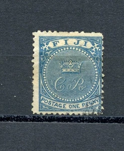 Fiji #15 (F489) Crown & "CR" (Cakoball Rex), U, sehr guter Erhaltungszustand, CV 140,00 $ - Bild 1 von 2