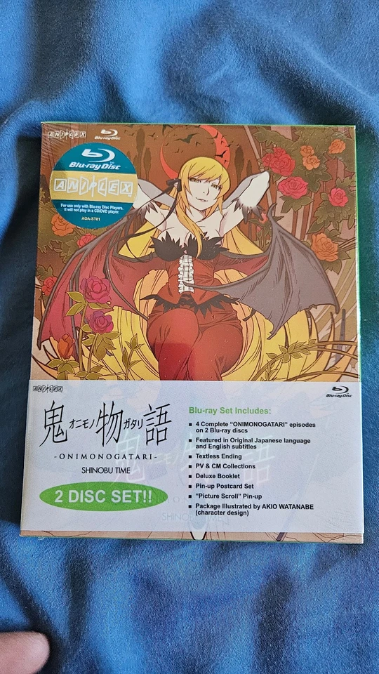 Onimonogatari - Shinobu Time - Blu-ray Set Aniplex New and Sealed!!!!! - Image 1 of 2