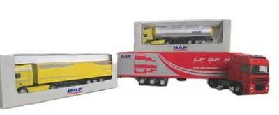 Lot Of 3 DAF Truck , Trailer Tanker 2 New W Box One Missing Wheel* LF CF XF - Image 1 of 4