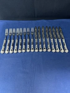RARE BIRKS STERLING CHANTILLY FRUIT SERVICE NO MONO - Picture 1 of 18