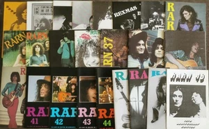 Marc Bolan T-Rex, Rarn Fanzine x 23 + Pre Cert Video Booklet, A5 1980s, VGC - Picture 1 of 1