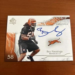 Rey Maualuga 2009 SP Authentic Rookie Authentics Signatures 367 Auto RC /299 - Picture 1 of 2