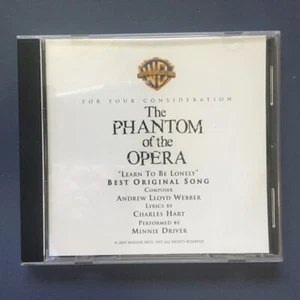 PHANTOM OF THE OPERA Best Original Song FYC CD - ANDREW LLOYD WEBER - Promo NEW! - Picture 1 of 2