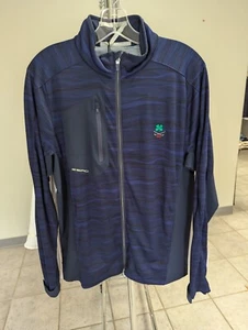 NWT MEN'S ZERO RESTRICTION WAVE HYBRID JACKET, SIZE: S, COLOR: NAVY (M6) - Picture 1 of 2