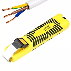 8-28mm Cable Wire Jacket Stripper Cable Cutter Stripping Scissors Tool - Picture 1 of 7
