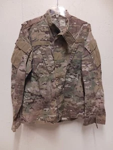 Abrigo de combate del ejército uniforme camisa mediana regular 8415-01-599-0485 repelente de insectos - Imagen 1 de 5