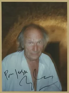 Ivry Gitlis (1922-2020) - virtuoso violinista israeliano - foto firmata - 1996 - COA - Foto 1 di 1
