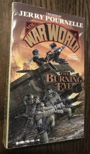 war world volume 1 The burning eye by Jerry Pournelle (1st printing 1988) - Picture 1 of 11