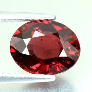 2.49 CT 9X7MM AMAZING FIRE 100% NATURAL PINK RHODOLITE GARNET GEMSTONES - Picture 1 of 3