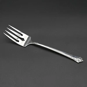 Oneida Cube Cold Meat Serving Fork DAMASK Rose Stainless Steel 8.5in - Imagen 1 de 8
