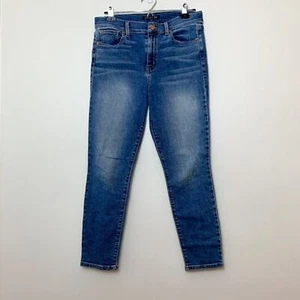 Jeans denim sbiaditi Level 99 sbiaditi lavaggio medio, taglia 29 - Foto 1 di 7