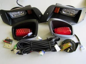 Carro de golf EzGo TXT 94-13 kit de luces LED Delux legal en la calle 12 y 48 voltios 2000HL - Imagen 1 de 1