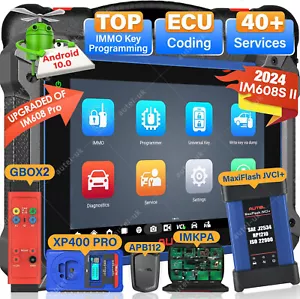 Autel MaxiIM IM608S II IM608 PRO II IMKPA Top Key Programming Diagnostic Scanner - Picture 1 of 18
