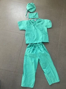 Kids American Dream Doctor Nurse Scrubs Costume Size 4-6T - Picture 1 of 6