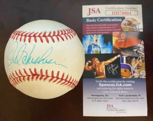 Béisbol Orel Hershieser ONL Firmado Únicamente Recién Autenticado por JSA - CM 483 - Imagen 1 de 5